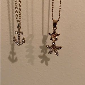 2 necklaces